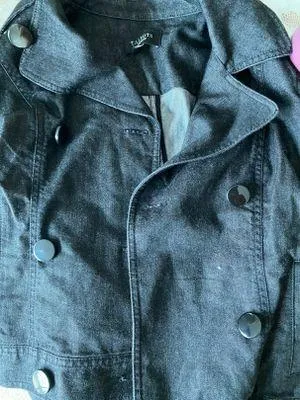 Black Denim Jacket NWT - Image 10