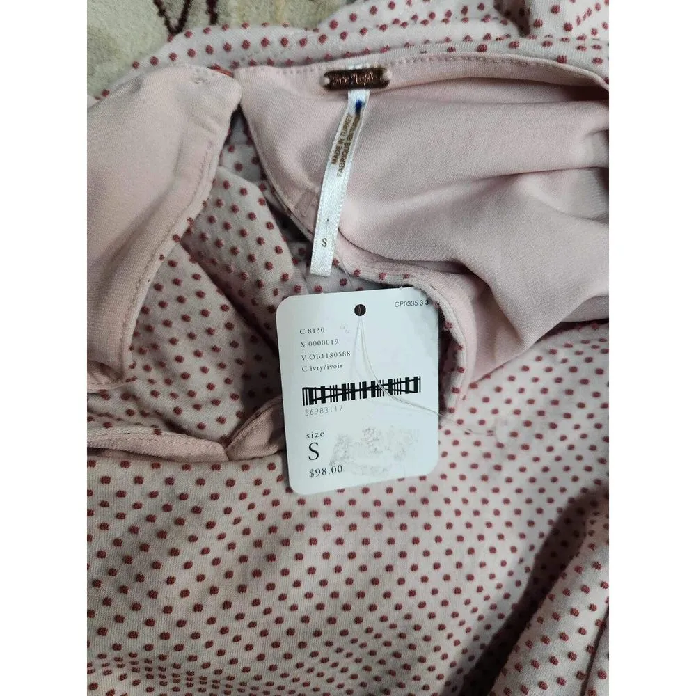 NWT Free People Penelope Mini Puff Fit and Flare Dress Size S. B-8 - Image 4