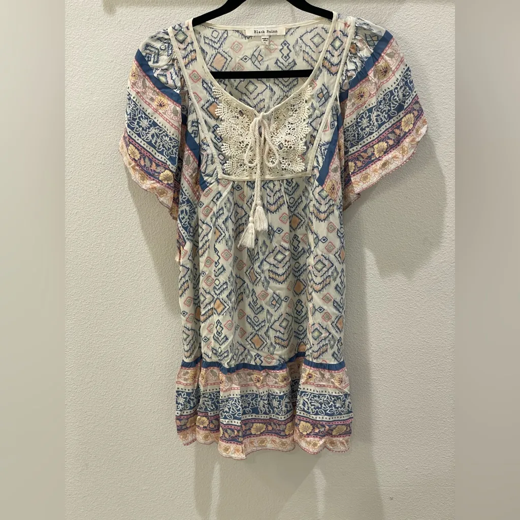 Black Rainn - Boho Peasant Blouse - Image 7