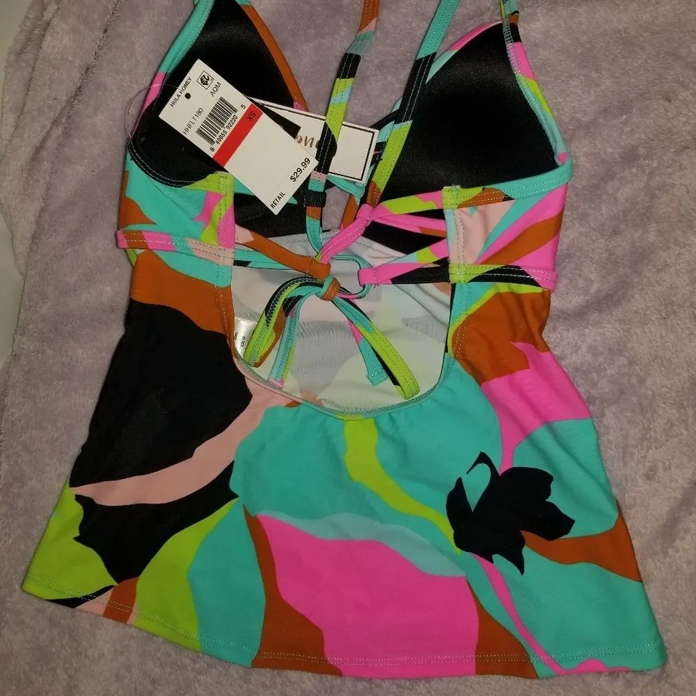 Macy's Honey Tankini Top Size XS​ - Image 2