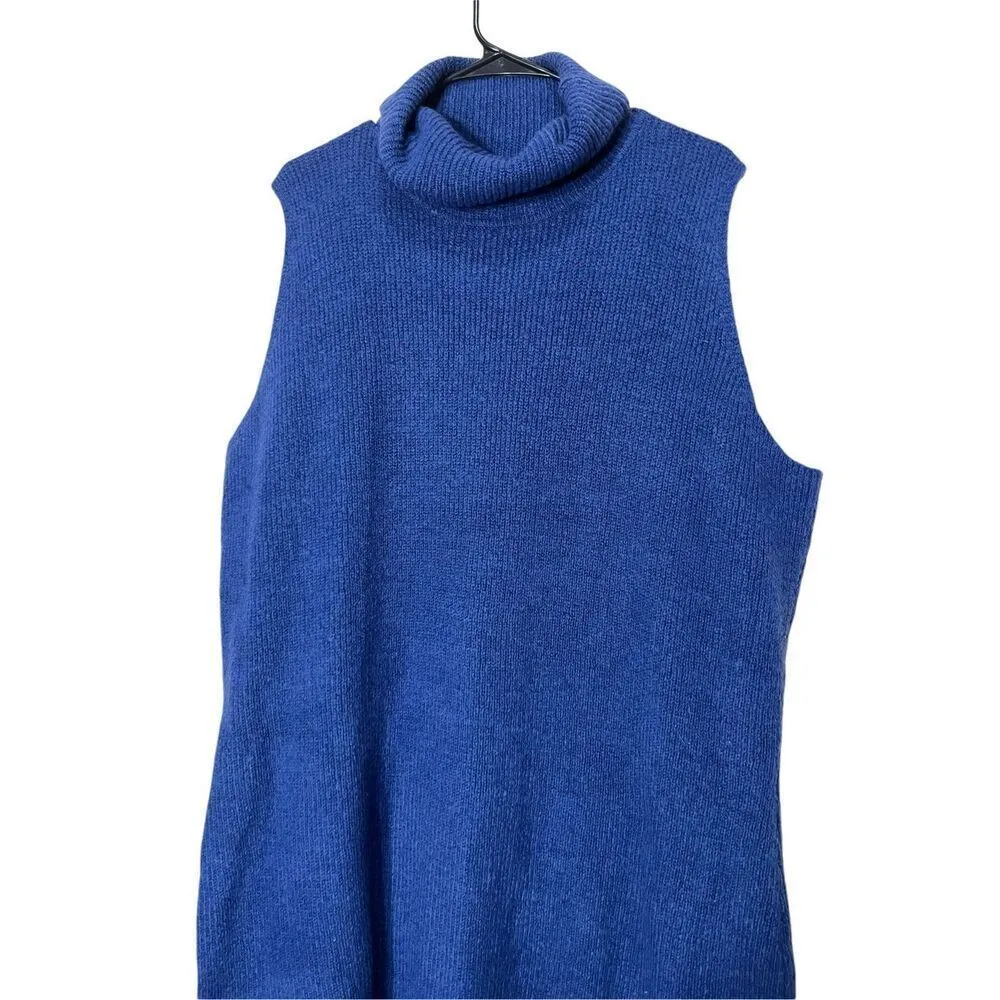 Lane‎ Bryant Cowl Neck Sweater Dress Blue Size 22/24 - Image 2