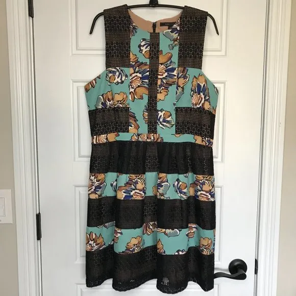 BCBGMaxazria‎ Women's Multicolored Cecile Cocktail Party Dress Size 12 NEW - Image 6