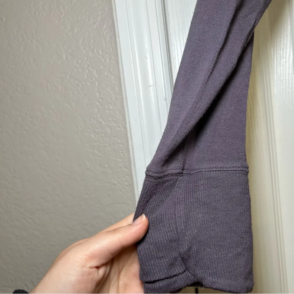 Athleta Deep Purple Open Cardigan women’s xl cozy lounge everyday career office - Image 2