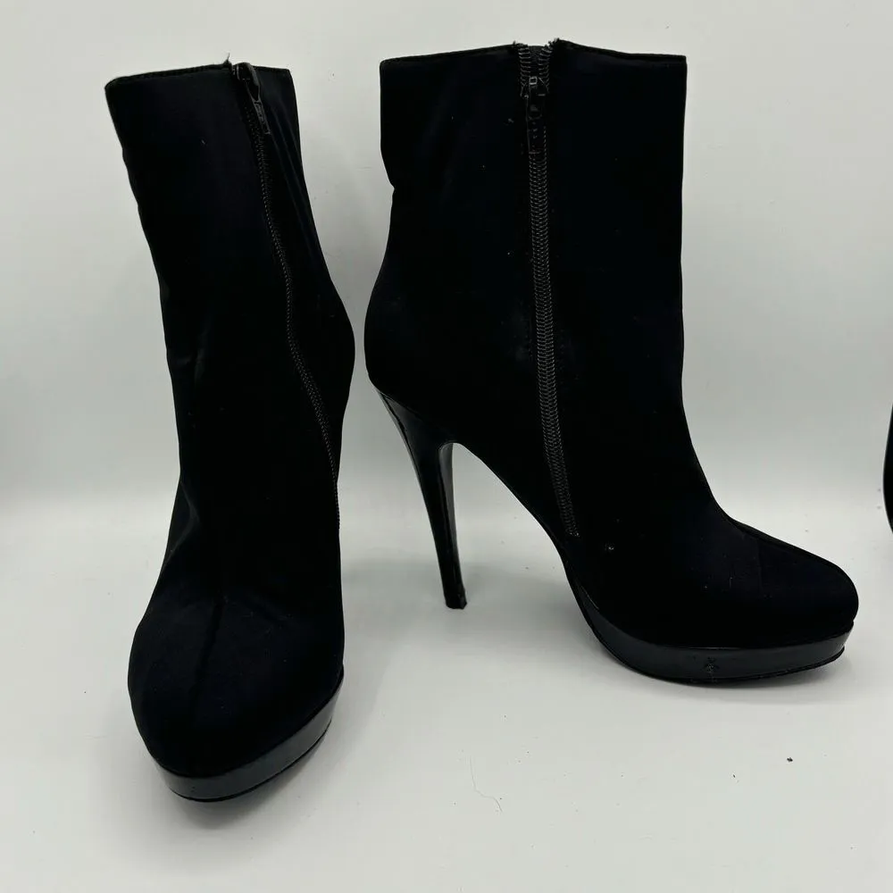 CHARLES by Charles David Bootie Size 6.5 Black - Image 6