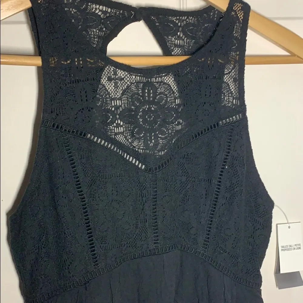 Hollister Black Lace Top Dress - Image 5