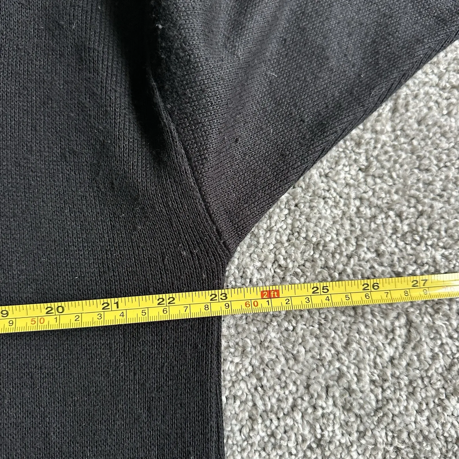 Bay Point Threads women's black cardigan sweater w/gold trim glitter, size Large - Image 10