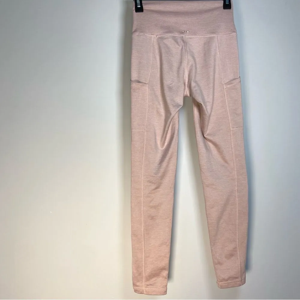 Aerie Pink Chill Play Move Legging Yoga Active Pilates Lounge Pocket High Rise S - Image 4