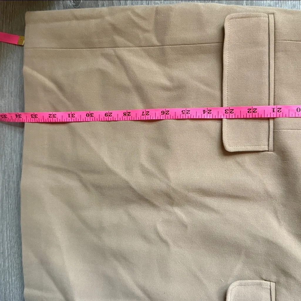 STAUD Mott Dress Camel Large - Image 8