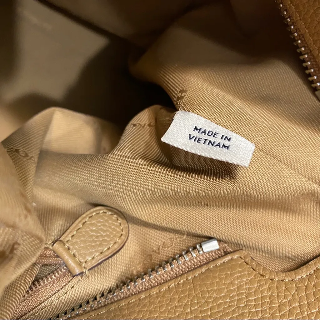 Coach Sophia Pebbled Leather Tote Bag Handbag Purse 36600 - Image 10