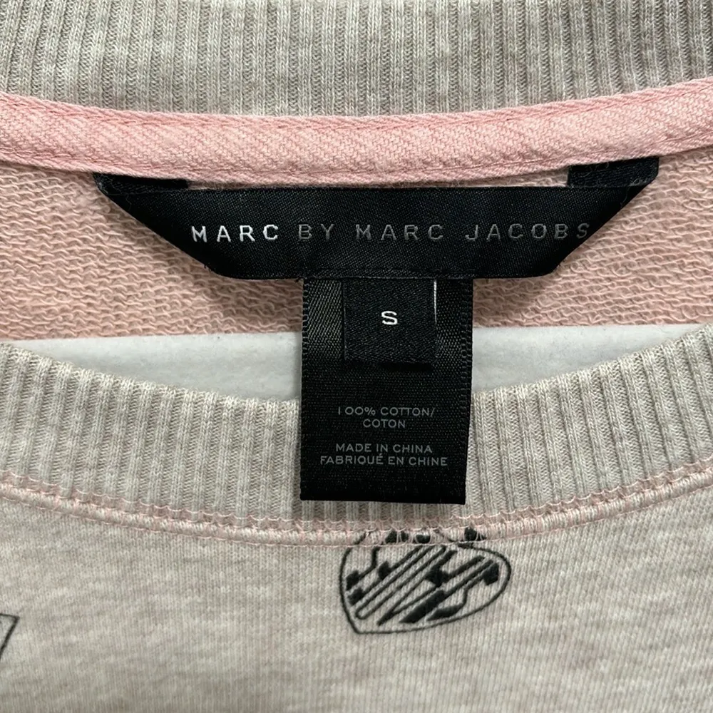 Marc by Marc Jacobs MBMJ T-shirt Sweatshirt Dress Size Small - Image 3