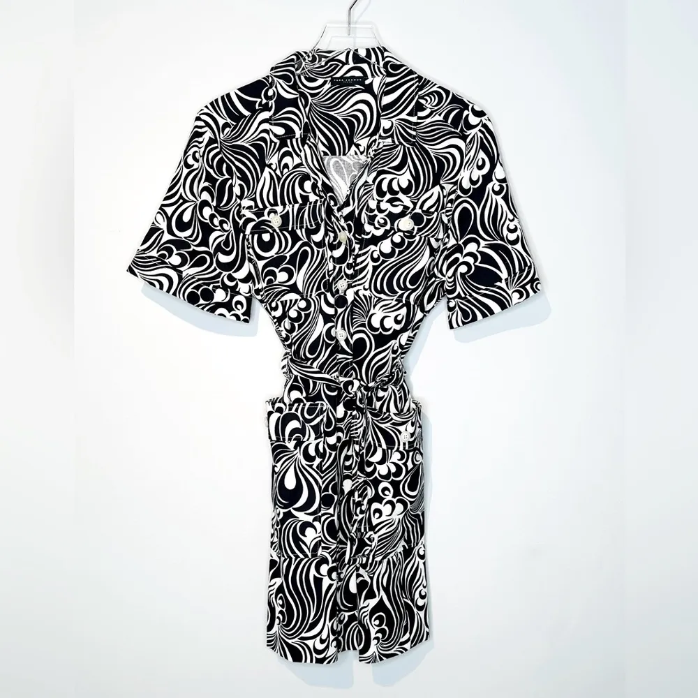 Tara Jarmon Ryfen Groovy Printed Linen - Image 3