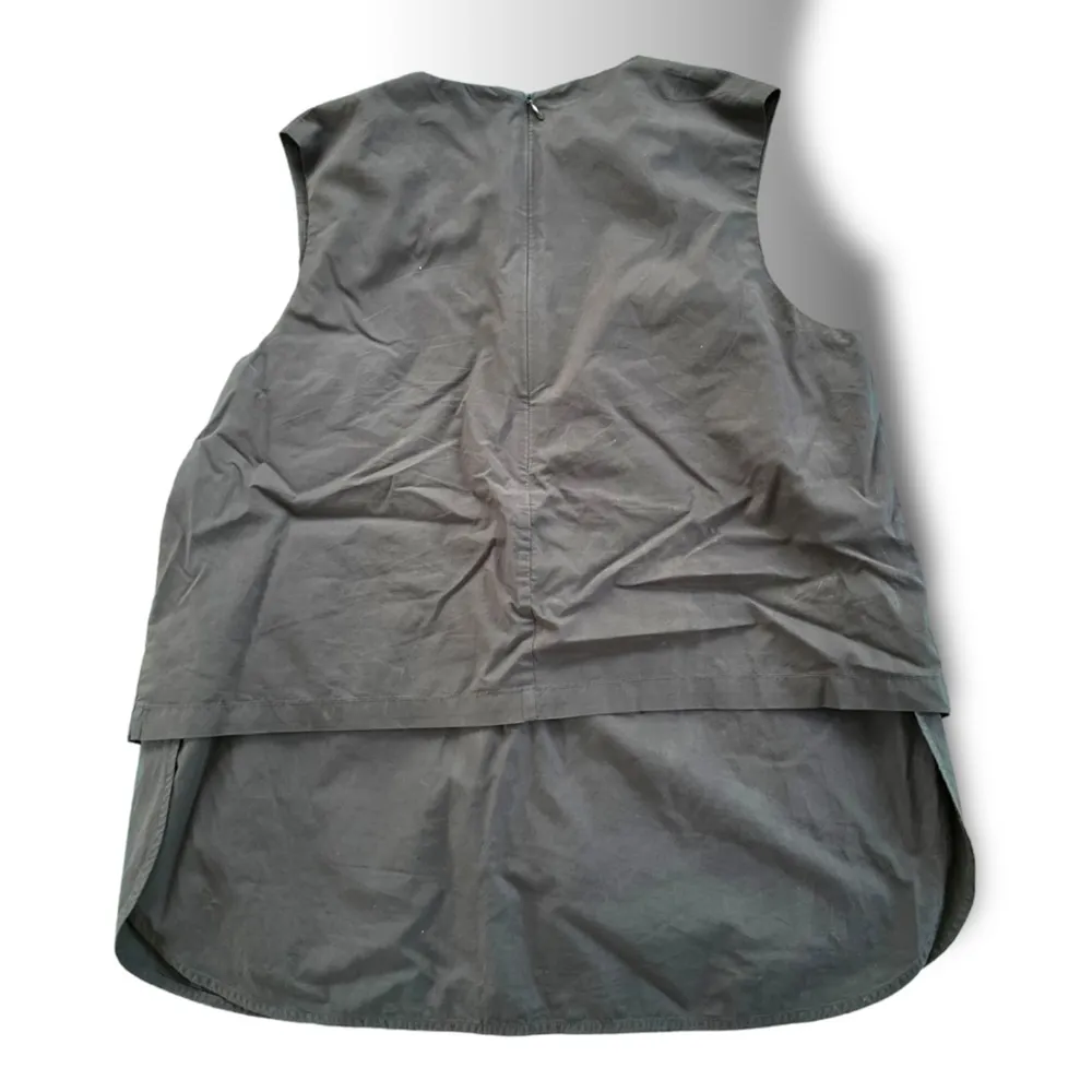 Theory black rounded layered look top size m - Image 2