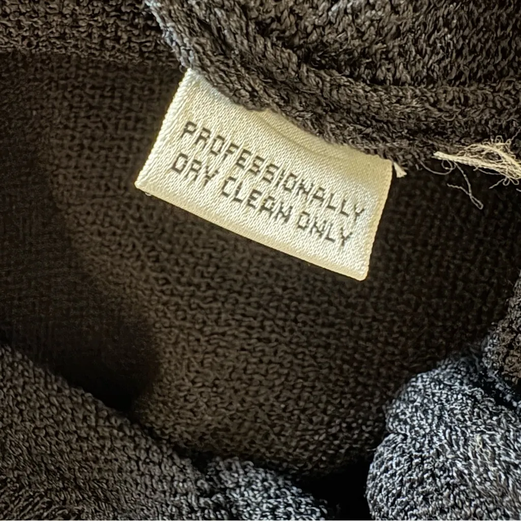 St. John Basics Black Santana Knit Wide Leg Pants Size 8 – Vintage 2002 - Image 6