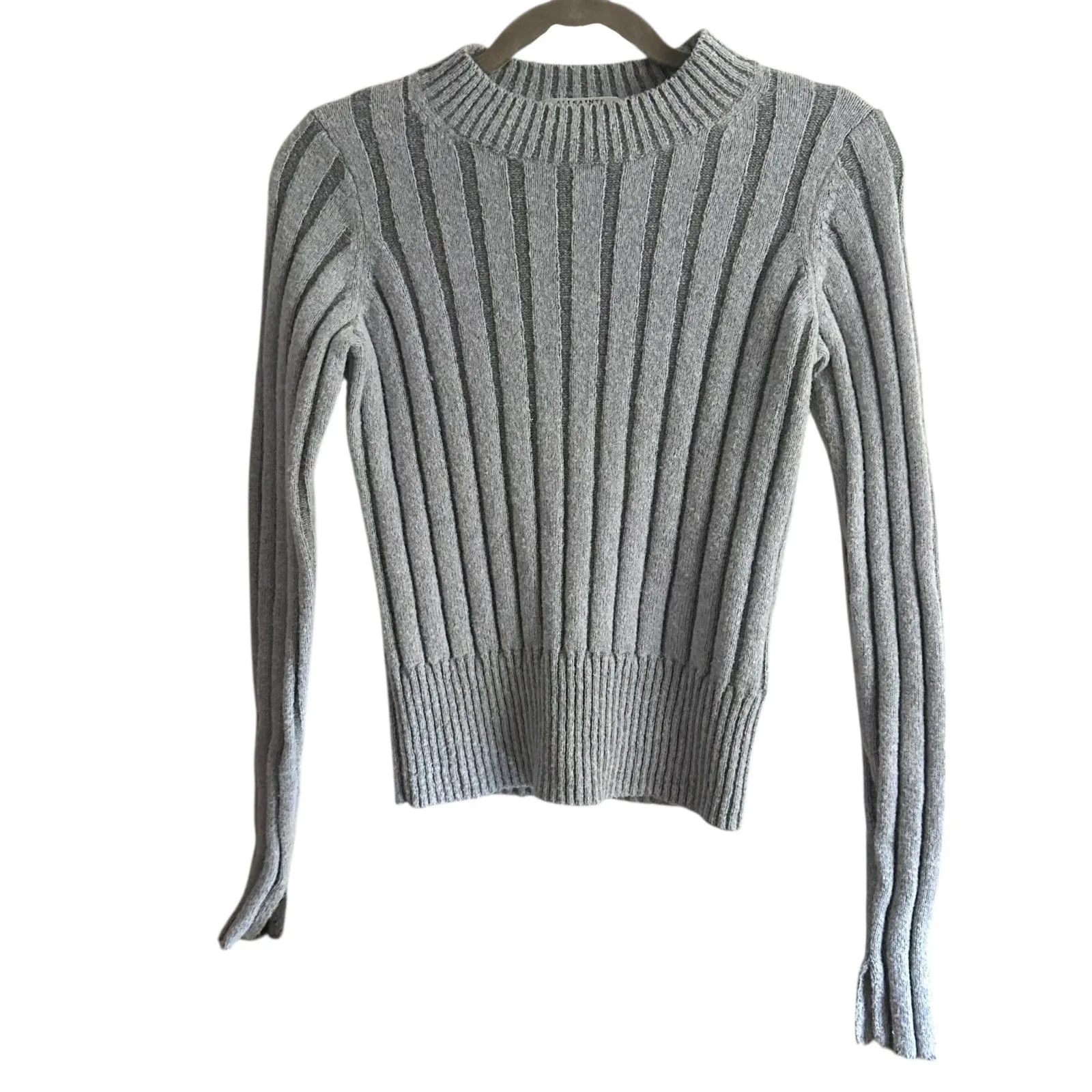 ALLSAINTS Frisbee Wool Blend Ribbed Sweater Small - Image 2