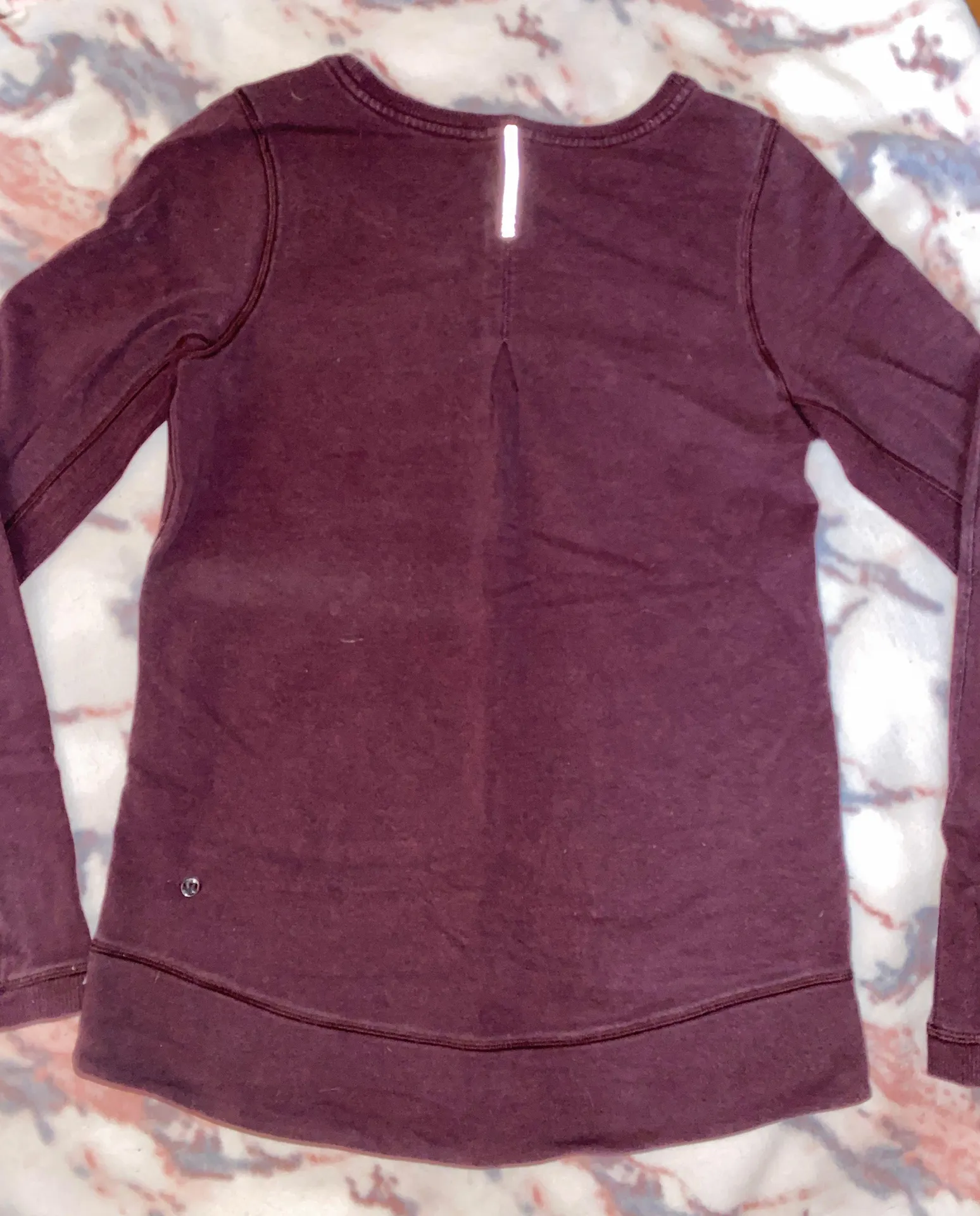 Maroon  Sweatshirt Pullover - Image 2