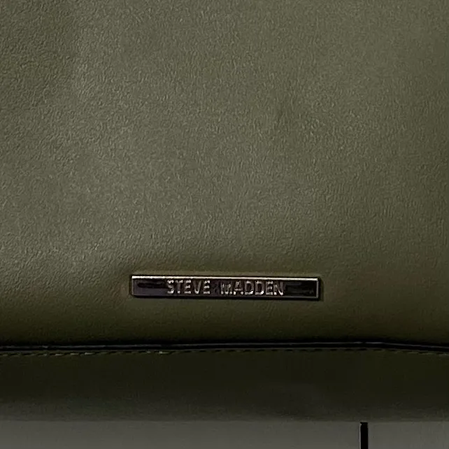 Steve Madden Olive/Army Green Expandable Tote - NWOT - Image 2