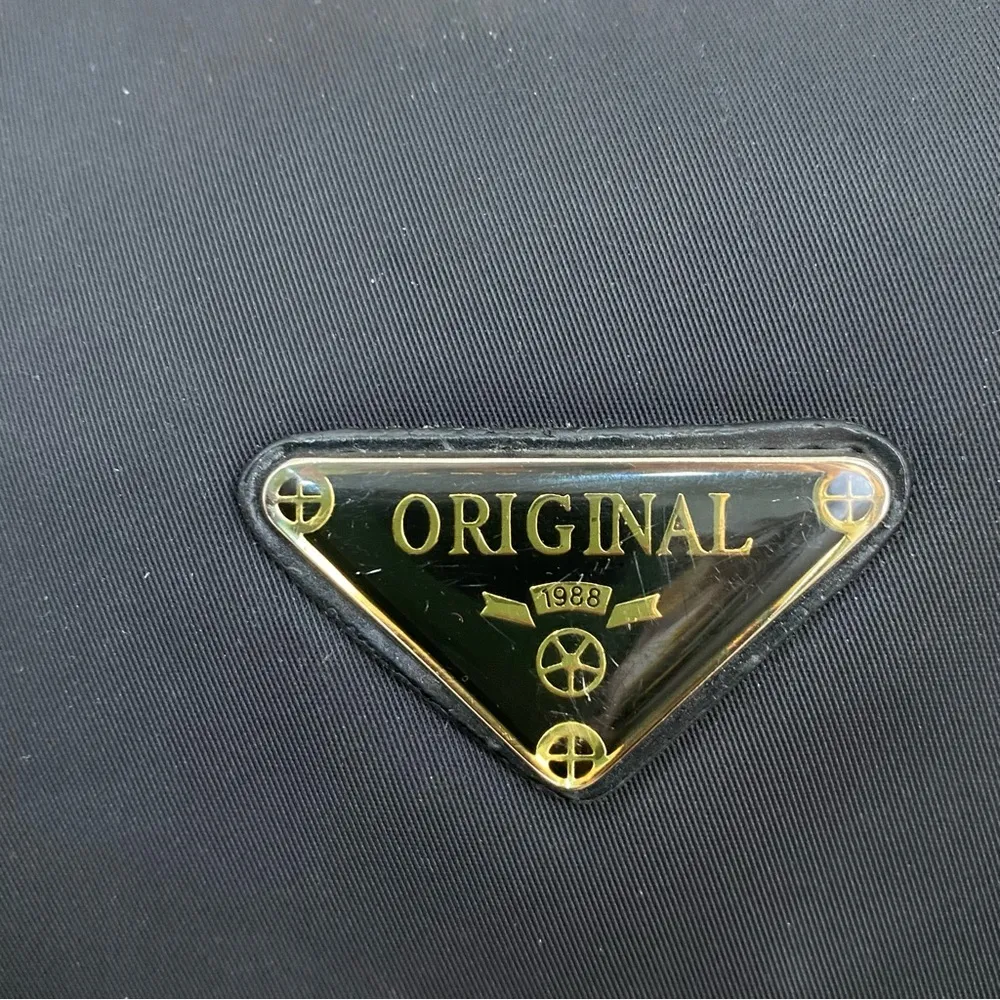 Vintage Y2K The Original Brand Black Nylon Mini Bag Shoulder Bag - Image 13