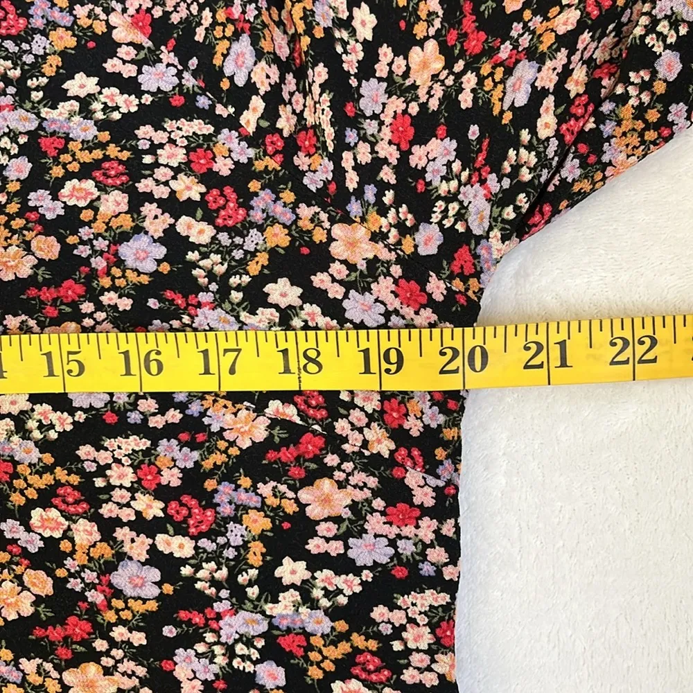American Eagle Outfitters Women’s Long Sleeve Floral Dress Size Large - Image 6