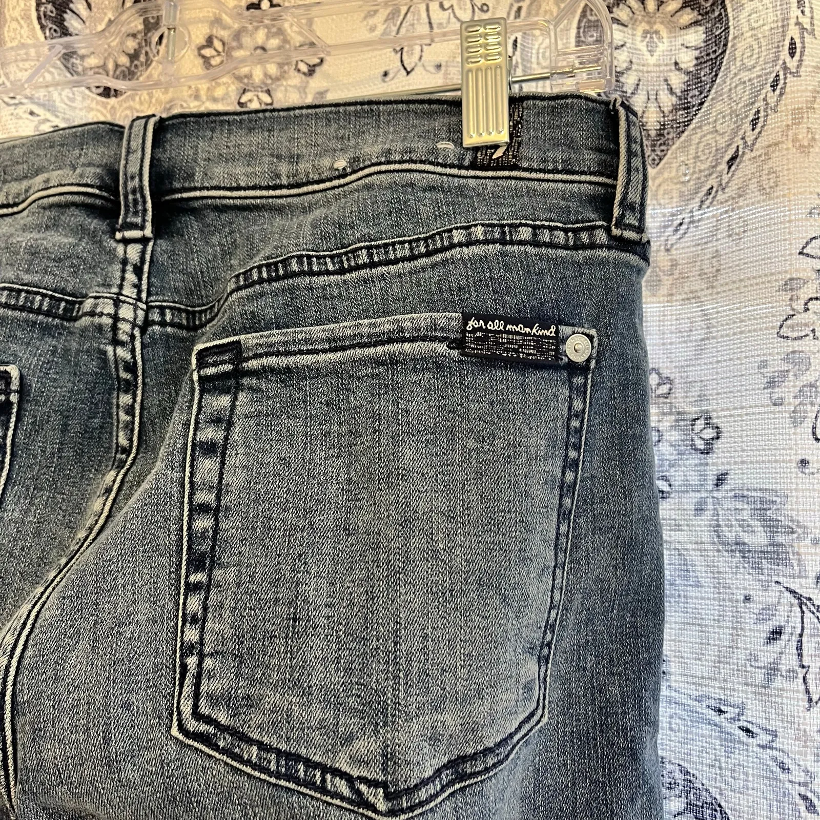 Seven7 Blair The Ankle Skinny Jeans Size‎ 30 - Image 4