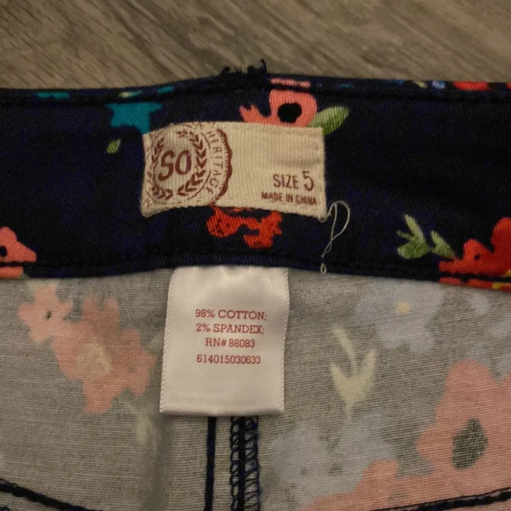 SO  Floral Shorts - Image 2