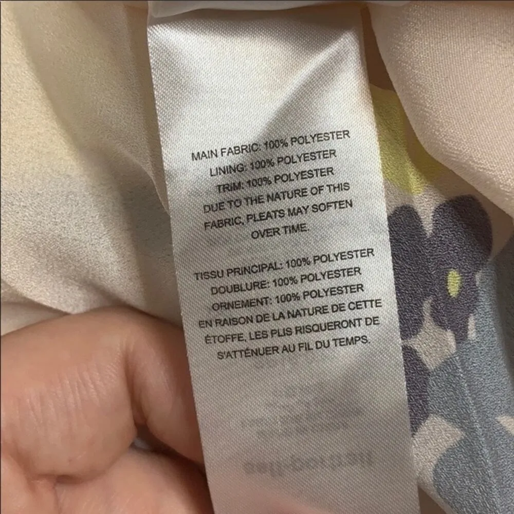 Self Portrait floral ruffle cold shoulder dress - Image 9