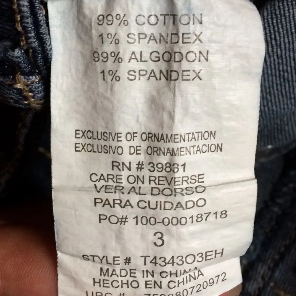 EUC Jolt Jean Junior's Shorts w/Front & back Patch Pockets-Medium Wash-Size 3 - Image 10