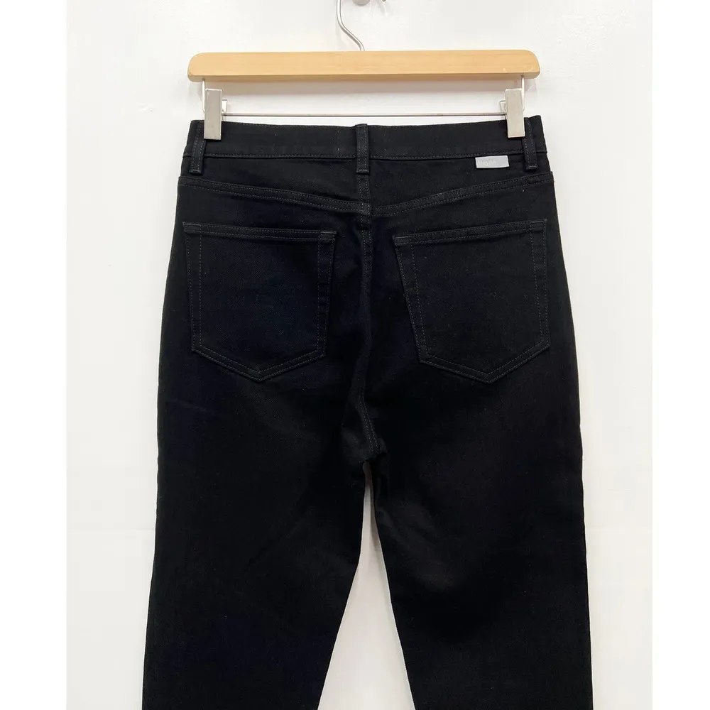 Boyish Zachary High Rise Skinny Jean in Black Beauty size 27 - Image 5