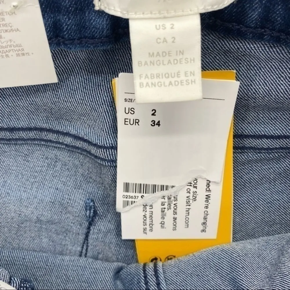 H&M‎ Dark Wash Denim Stretch Pull-On Jegging - Image 5