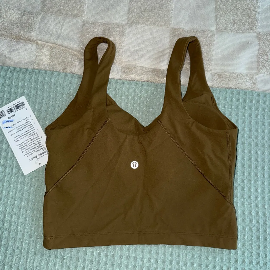 NWT Lululemon Align Tank size 6
Allspice Brown - Image 4