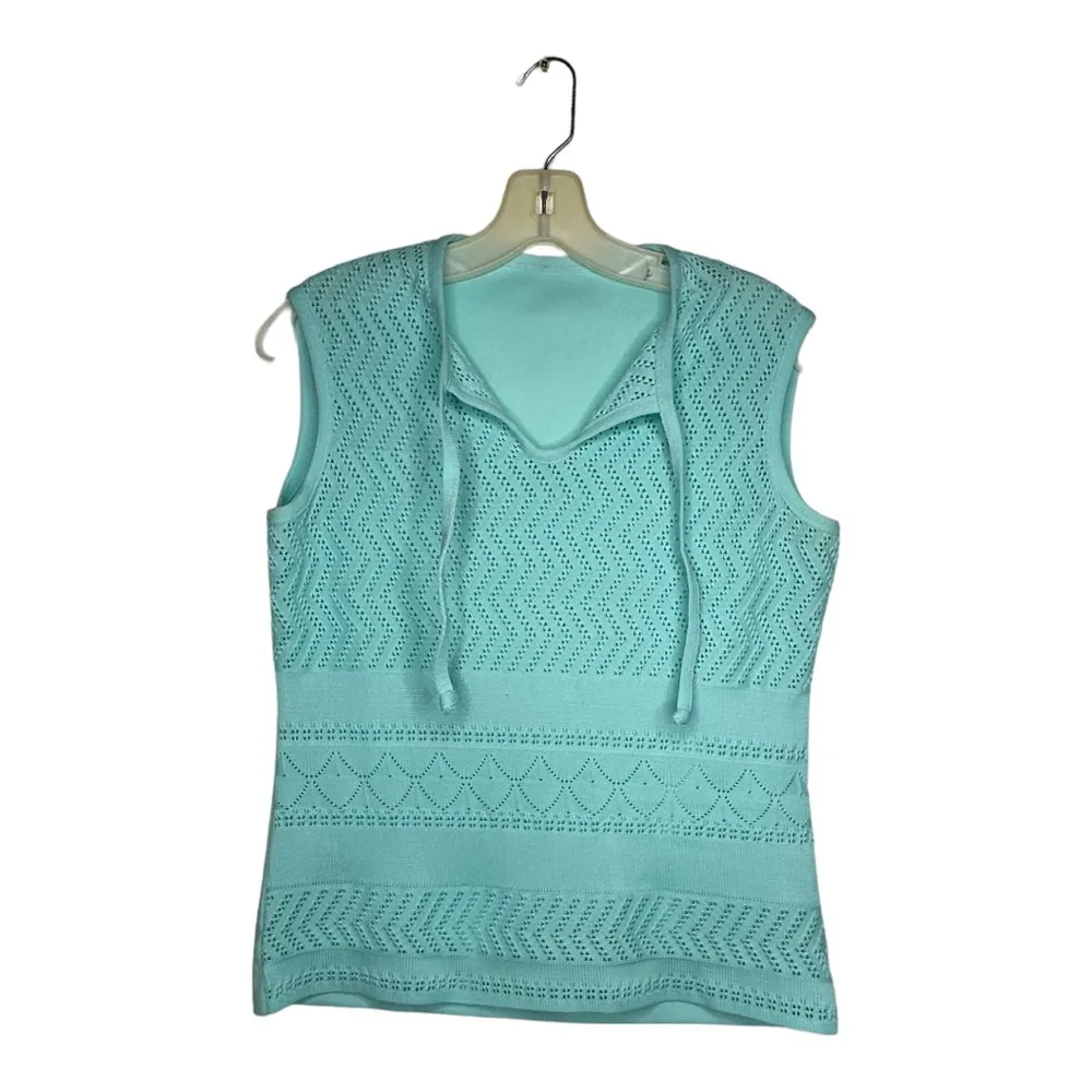 Vintage‎ Manicotti Knits Polyester 3 Piece Suit Set Size 14 - Image 11