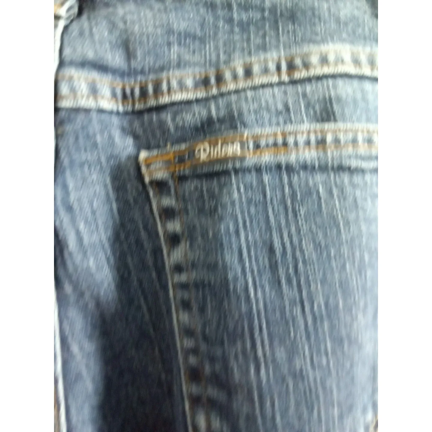 Riders women‎ size 10P capri cropped denim Blue - Image 6