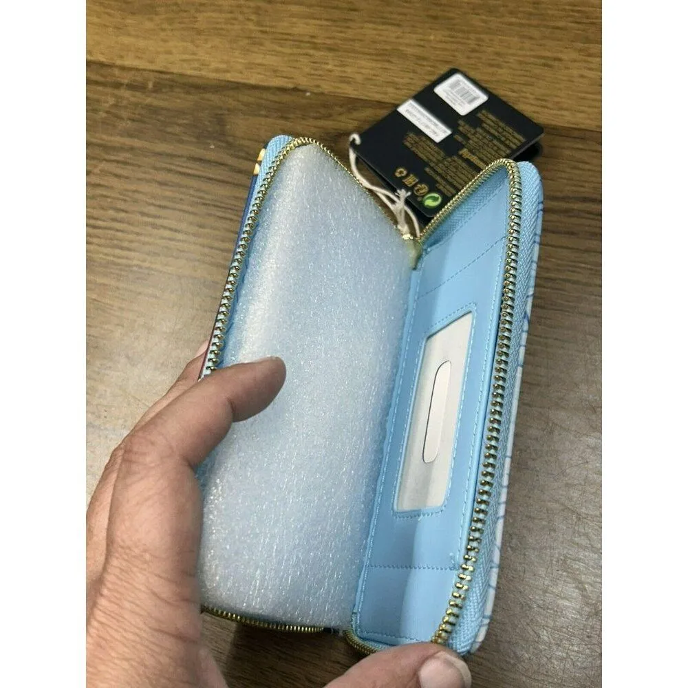 NWT LOUNGEFLY DISNEY Zip Wallet CINDERELLA ROYAL WEDDING Mice Princess Prince - Image 8