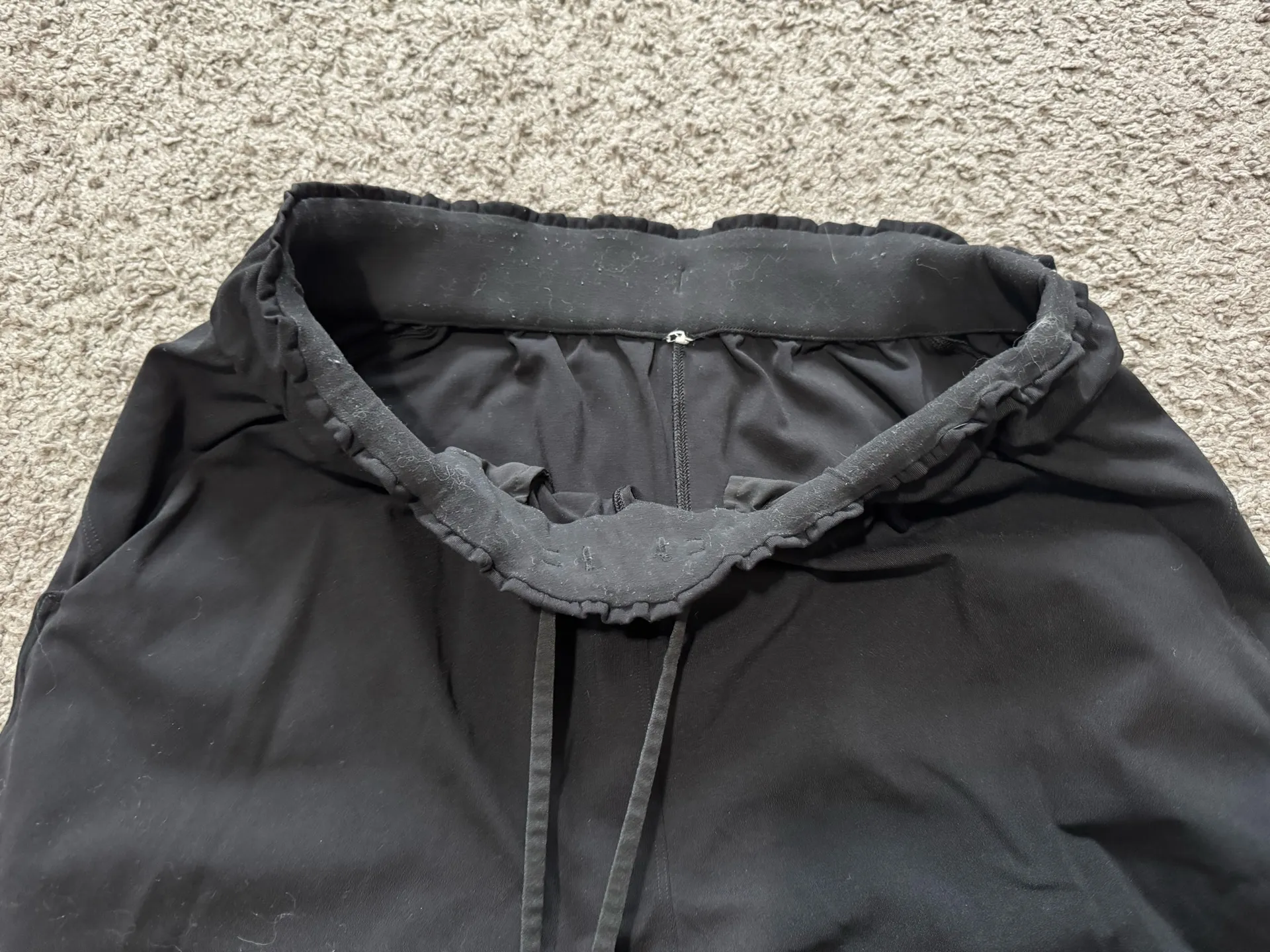 Lululemon Stretch High-Rise Joggers Black 7/8 - Image 3