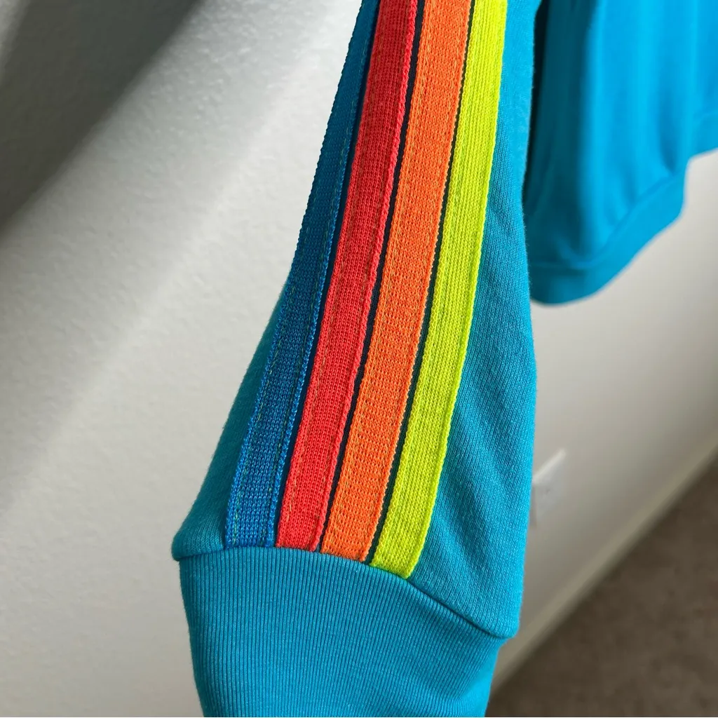 Aviator Nation full zip hoodie blue medium - Image 10