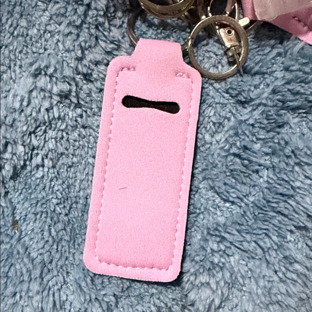 Chic Pink Keychain Set & Accessories - Image 7