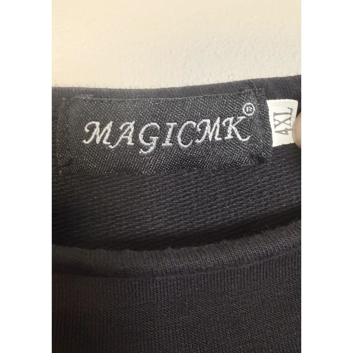 Magic MK Women's 4XL Casual Sexy Lips Off‎ Shoulder shirt Black Concert Party Size 4X - Image 2