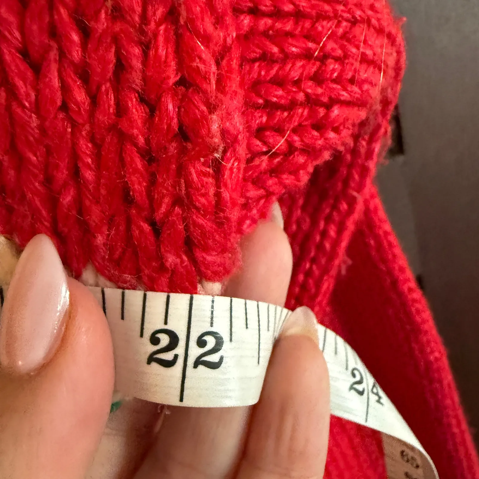 80s Vintage KAREN SCOTT | Chunky Knit Christmas Sweater Cardigan | Small Petite - Image 6