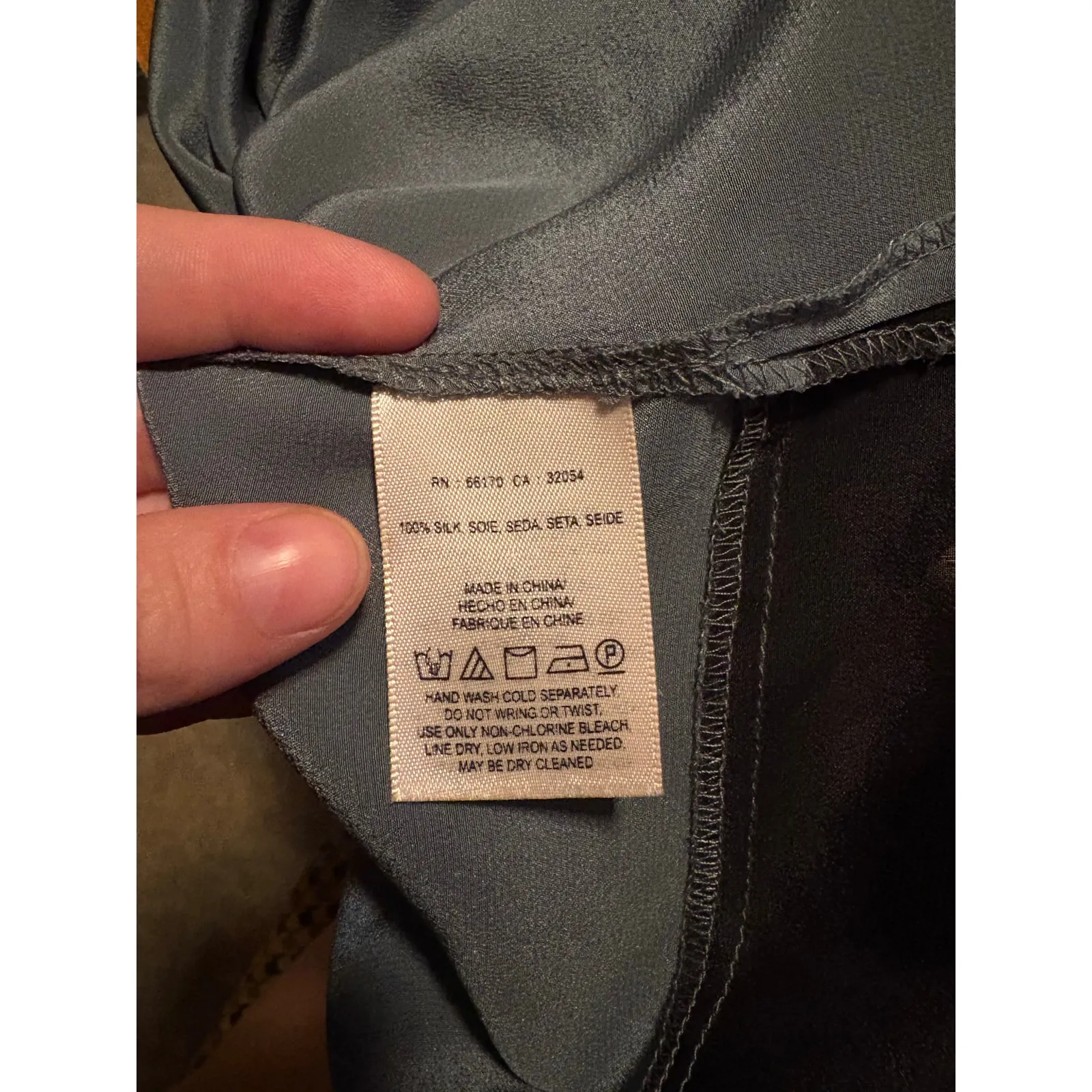 Anthropologie Maeve 100% Silk Tank Top Sz 4 - Image 6