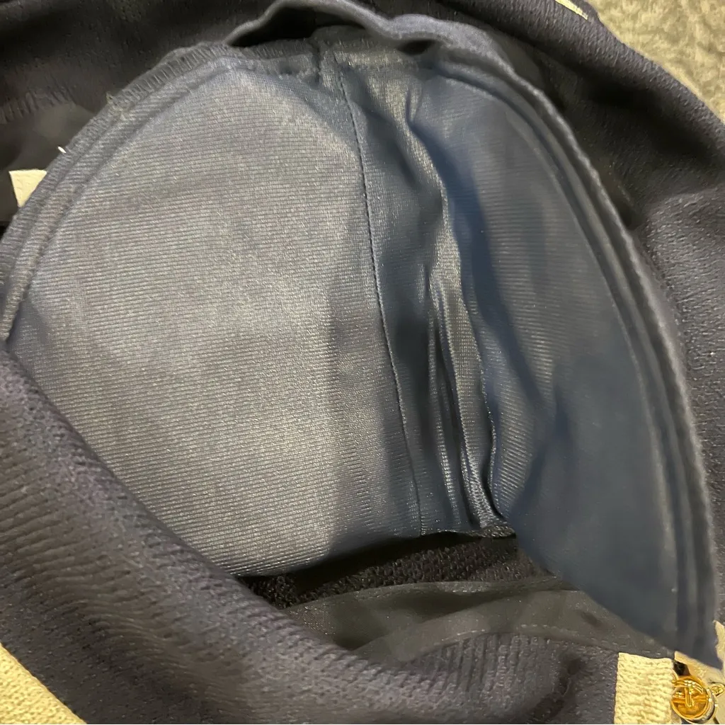 🌺 ST. JOHN BY MARIE GREY SANTANA KNIT NAVY CARDIGAN SIZE 14🌺 - Image 7