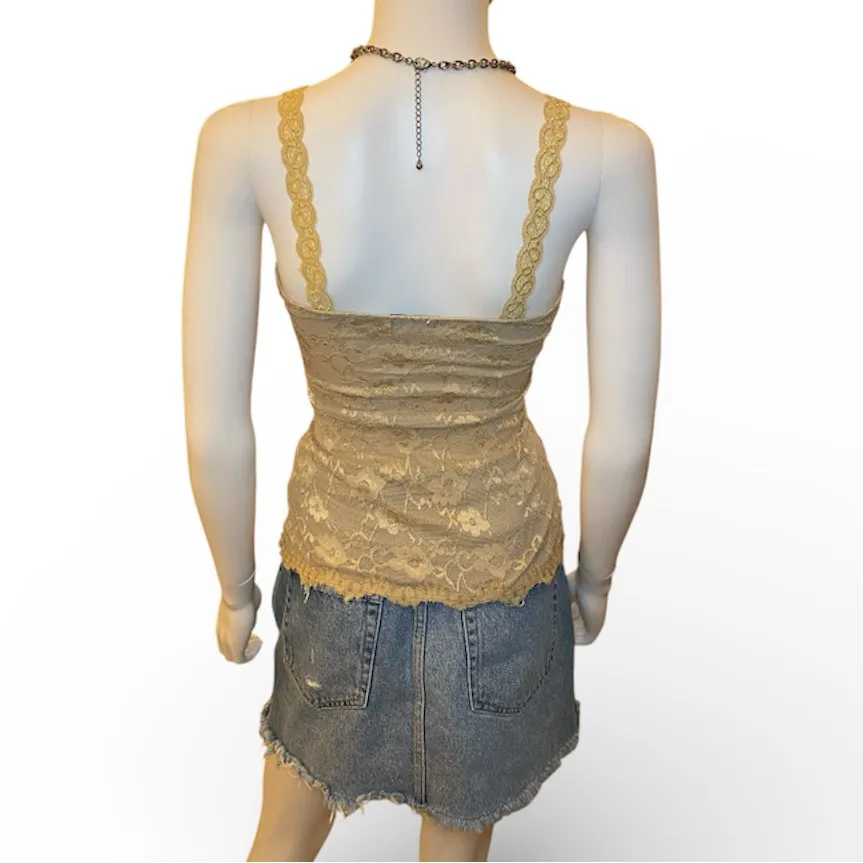 Wet Seal- Lace Tank Top - Image 4