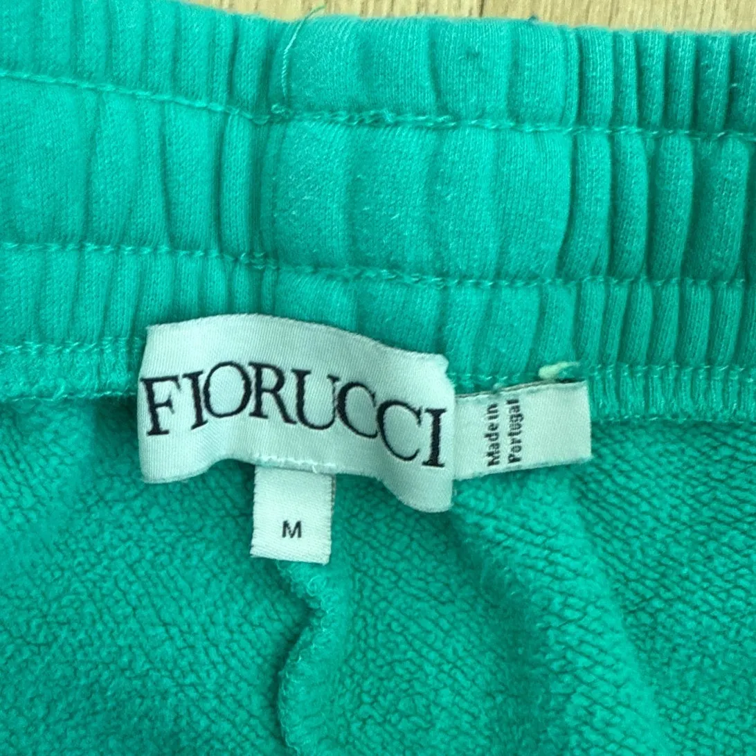 Fiorucci Sweat Shorts Angel Cherub Size M Green - Image 3