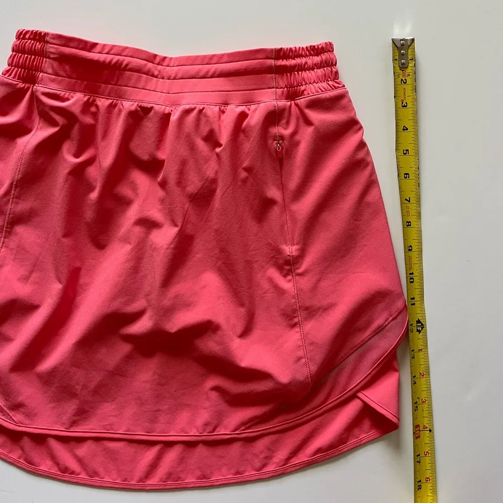 lululemon athletica Hotty Hot High-Rise Skirt Long-Raspberry Cream -Size 8 - Image 4