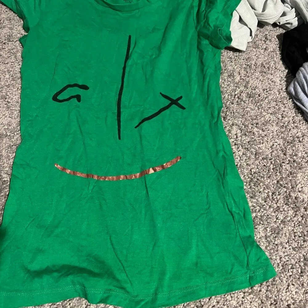 Armani Exchange xs green tee - Image 3