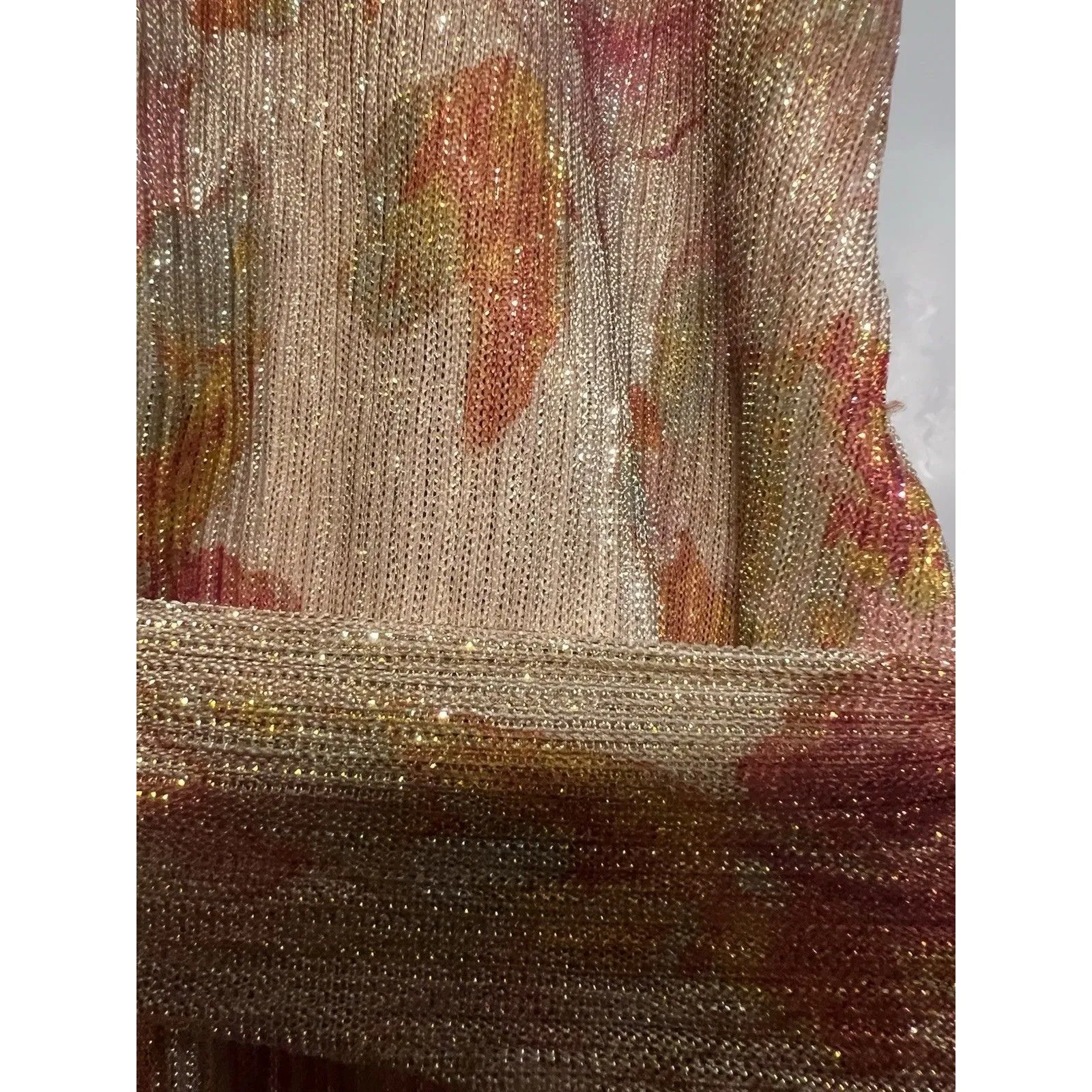 Dress the Population Pink floral Chrissy Gown SZ L - Image 8