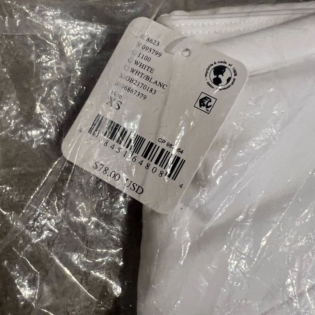 NWT FREE PEOPLE MOVEMENT SWING OF THINGS PLEATED SKORT WHITE sz Xs - Image 8