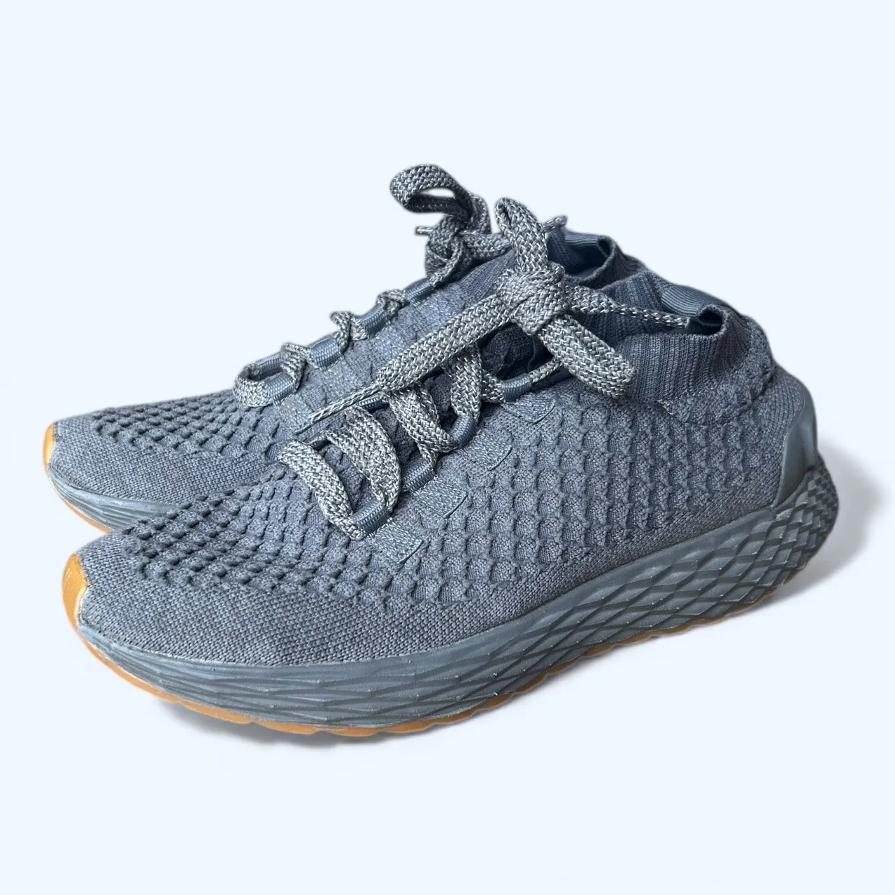 NOBULL All Day Knit Sneakers Trainers Gray Men's 6.5/ Women's 8 - Image 3