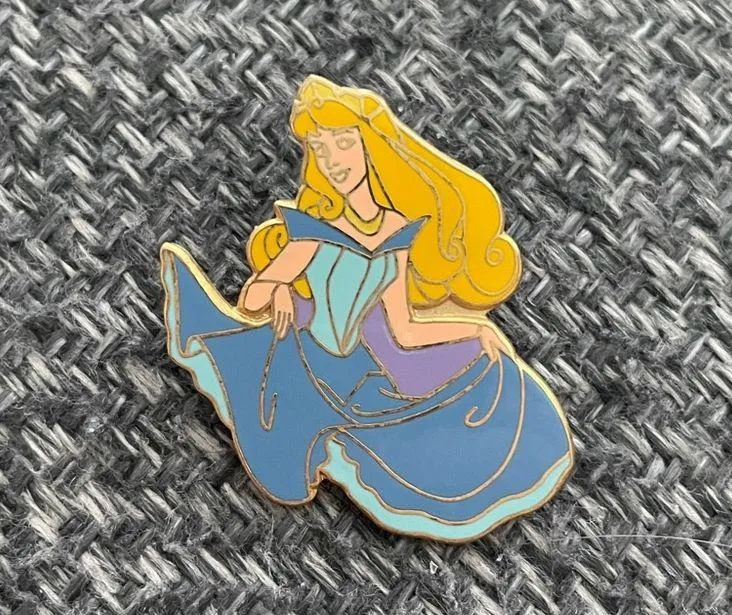 Walt Disney World Collectors Enamel Pins Tinkerbell Ariel Bugs Life Aurora Bambi - Image 2