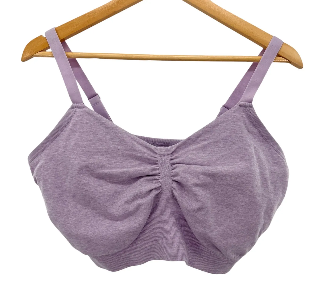 Kindred Bravely Plus Size XXL Maternity Nursing Comfort Bralette Lavender Purple - Image 1