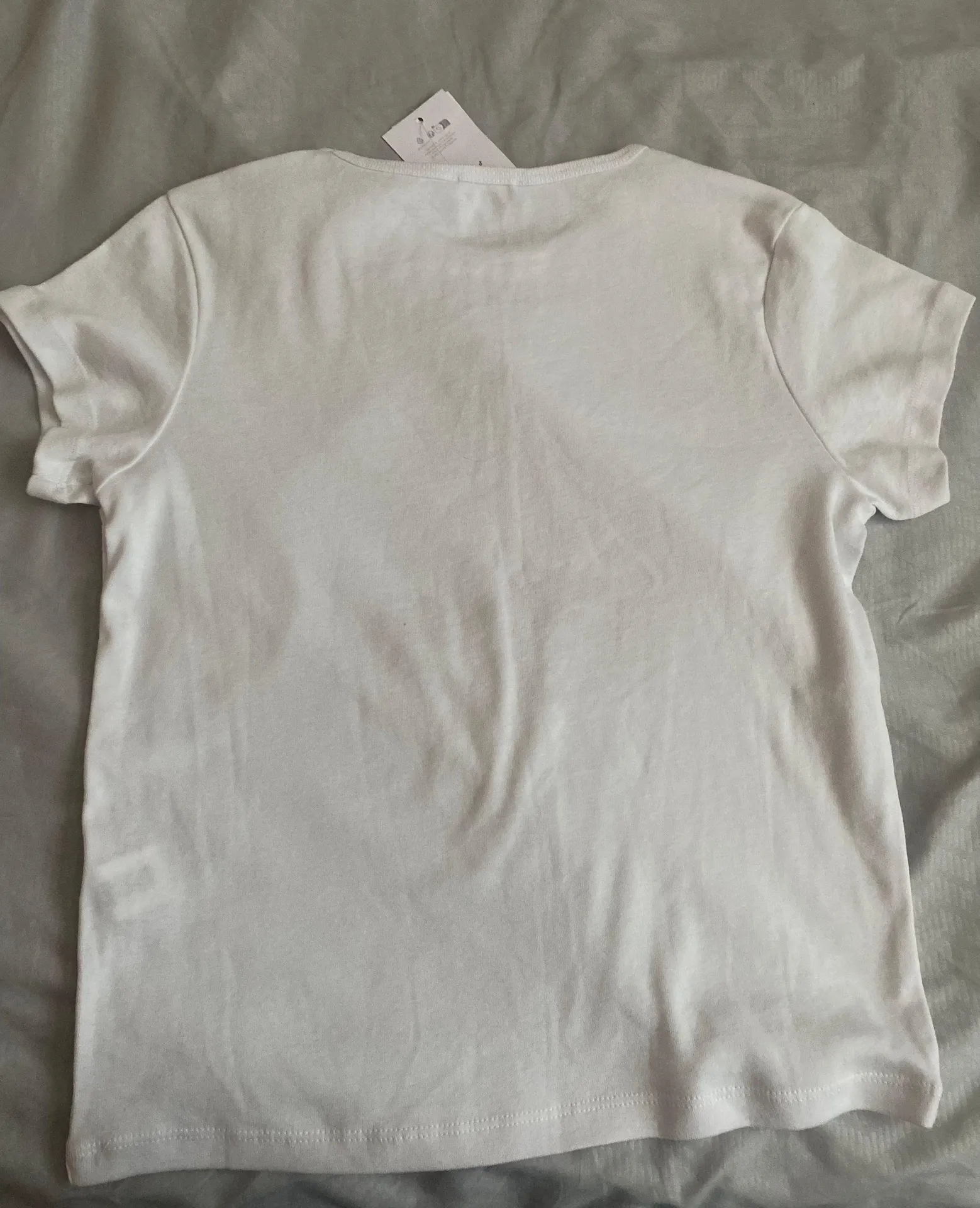 Subdued Cherry Top! White Size M - Image 3
