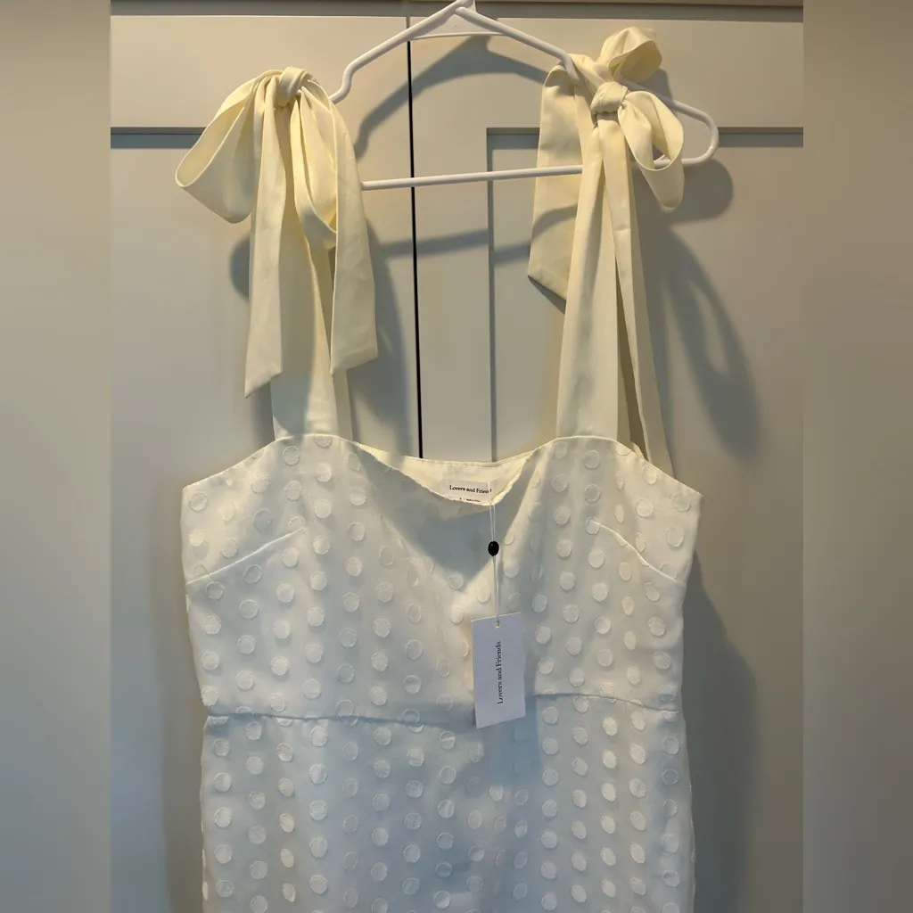 NWT Lovers + Friends Day Keeper White Midi Dress XL - Image 6